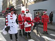  Empire santas on Eight Avenue