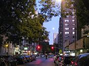  A triangle - A light in the sky, in addition to traffic lights. Near Union Square.