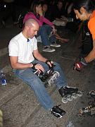  Brooklyn Steve's new skates are Phuzion - Blade & Walk ( they are shoes within skates. ) from Powerslide.